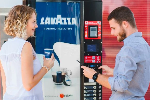 coffee-vending